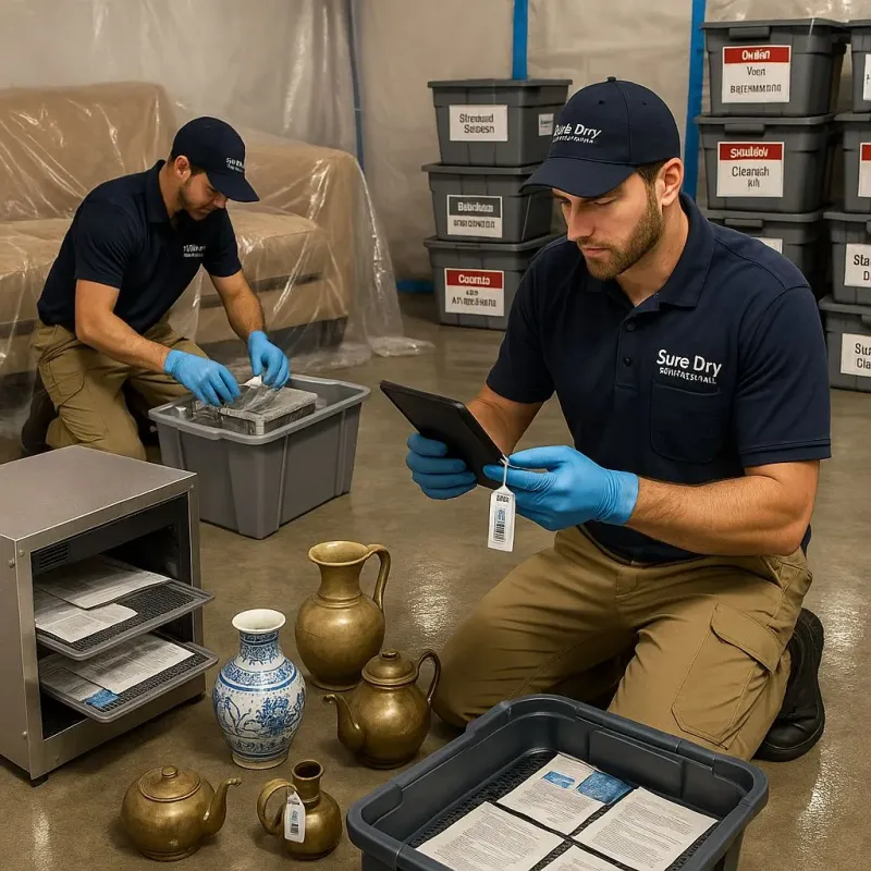 Content Protection and Restoration process in Fairview, NC