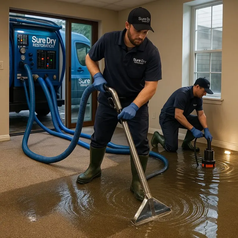Water Extraction and Removal process in Fairview, NC